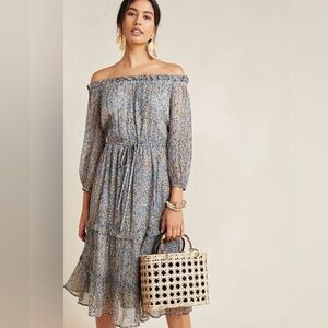 Anthropologie Bohemian Midi Dress, Size: 14